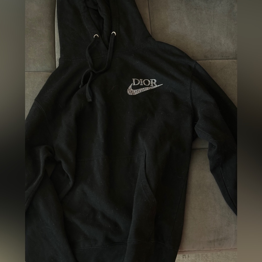 Dior Nike hoodie size s